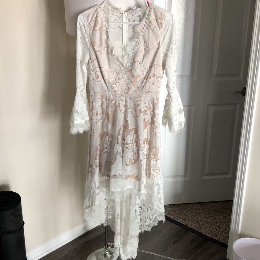 Beautiful white lace dress
